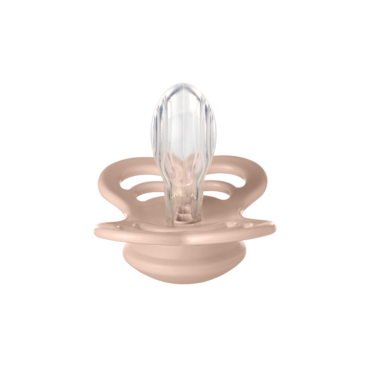 BIBS Supreme 2 Pack Silicone S1 - Ivory / Blush - Laadlee