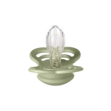 BIBS Supreme 2 Pack Silicone S1 - Ivory / Sage - Laadlee