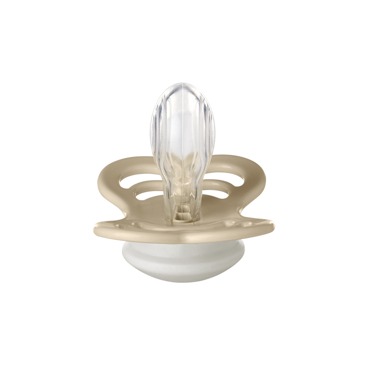 BIBS Supreme 2 Pack Silicone S2 - Blush Glow / Vanilla Glow - Laadlee