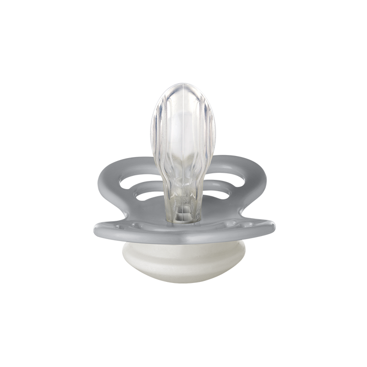BIBS Supreme 2 Pack Silicone S1 - Sage Glow / Cloud Glow - Laadlee