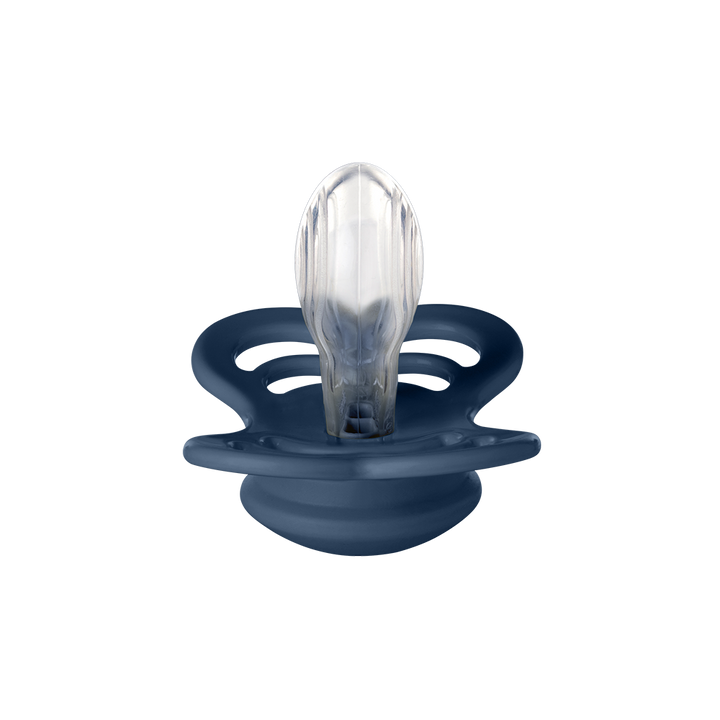 BIBS Supreme 2 Pack Silicone S2 - Cloud / Steel Blue - Laadlee