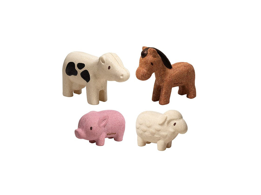 PlanToys Farm Animals Set - Laadlee