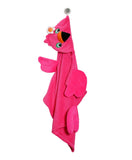 Zoocchini Hooded Towel - Franny the Flamingo - Laadlee