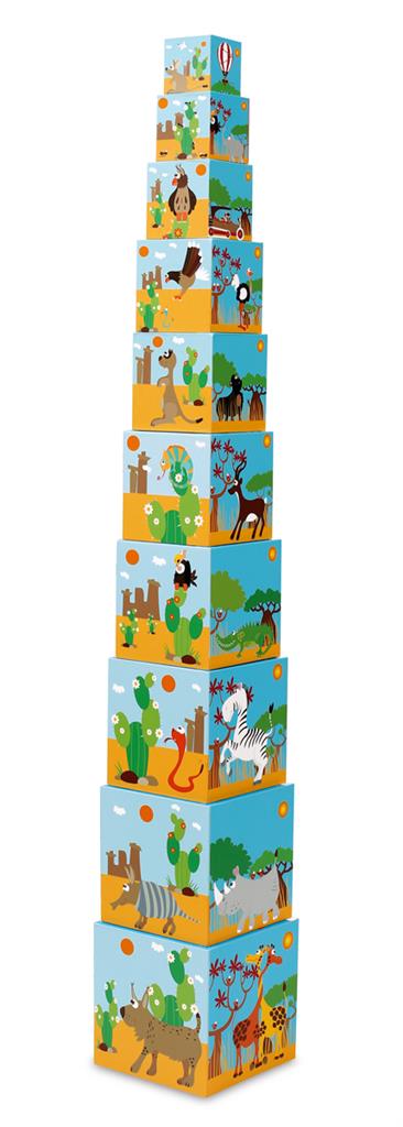 PlanToys Planmini - Log Puzzle - Laadlee
