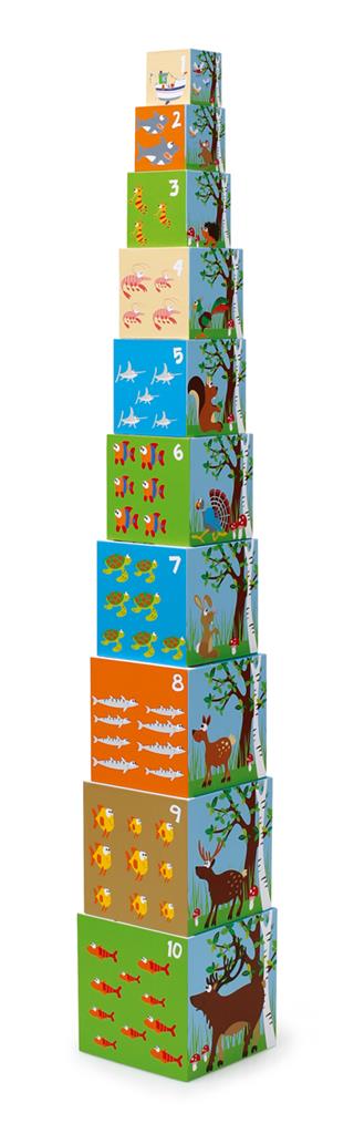 PlanToys Planmini - Log Puzzle - Laadlee