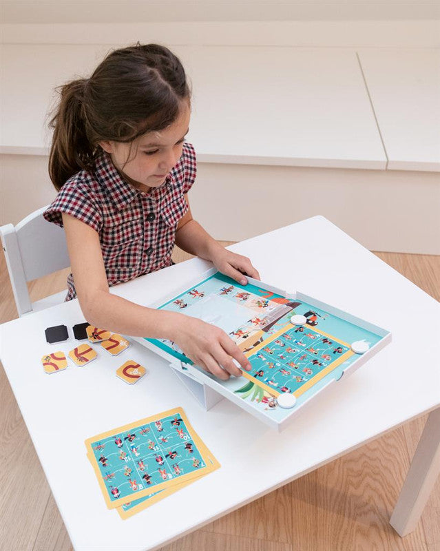 Scratch Europe Pirate Maze Magnetic - 20 Challenges and 2 Levels - Laadlee