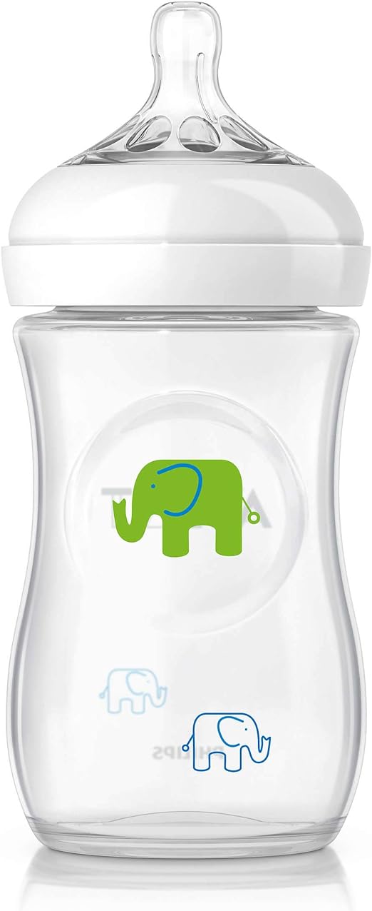 Philips Avent Natural Feeding Bottle Green Set - Laadlee