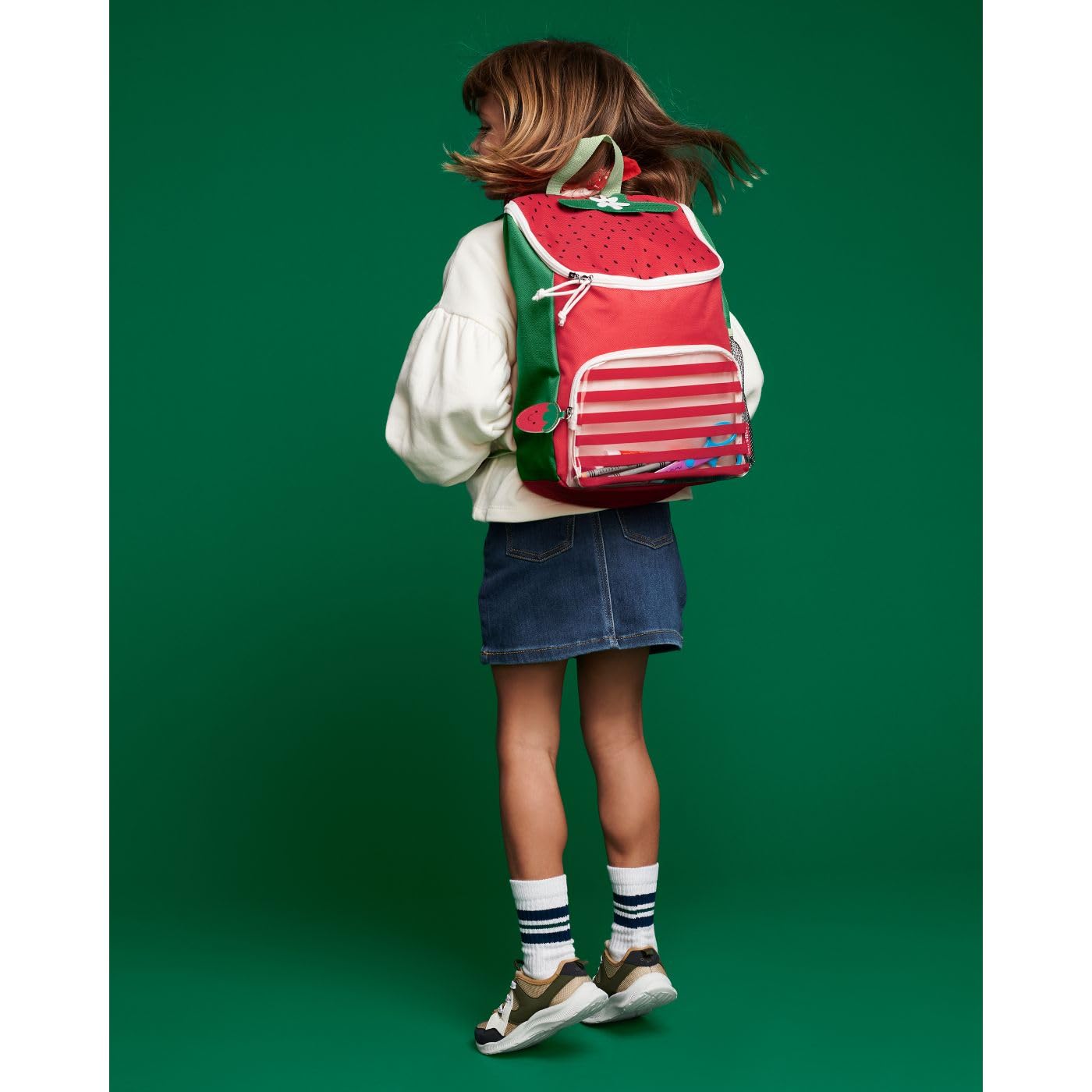 Skip Hop Spark Style Big Backpack - Strawberry - Laadlee