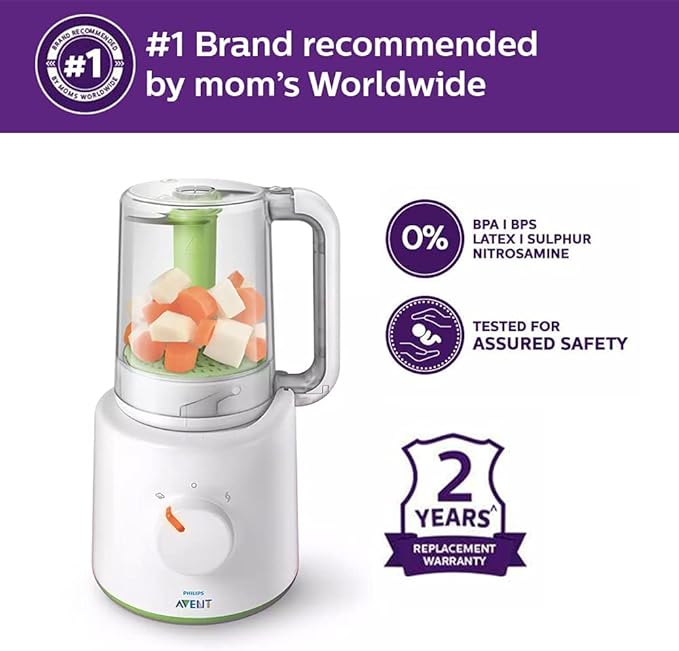 Philips Avent Combined Steamer and Blender - Laadlee