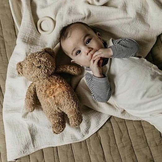 Moonie - Organic Humming Bear - Sand - Laadlee