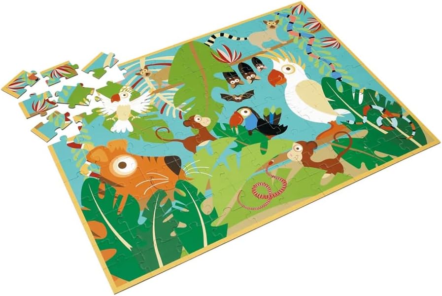 Scratch Europe Puzzle Jungle 100 pieces - Laadlee