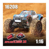 MJX Remote Control  2.4Ghz Brushless Hobby Grade Truck - Blue - Laadlee