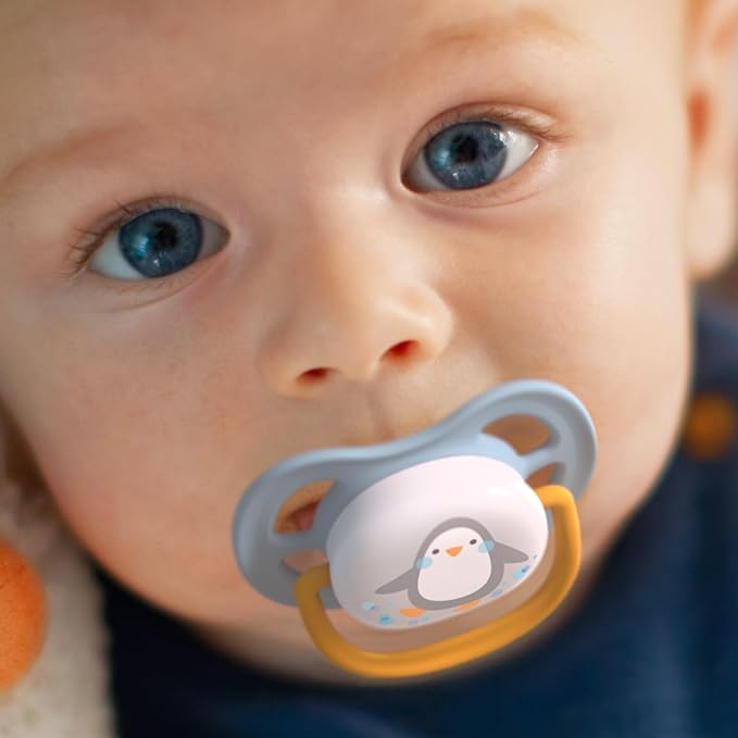 Philips Avent Ultra Air Freeflow Soother Silicone Animals Mixed (0M - 6M) (Pack of 2) - Laadlee