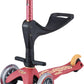 Micro Mini 3 In 1 Deluxe Plus Scooter - Ruby Red - Laadlee