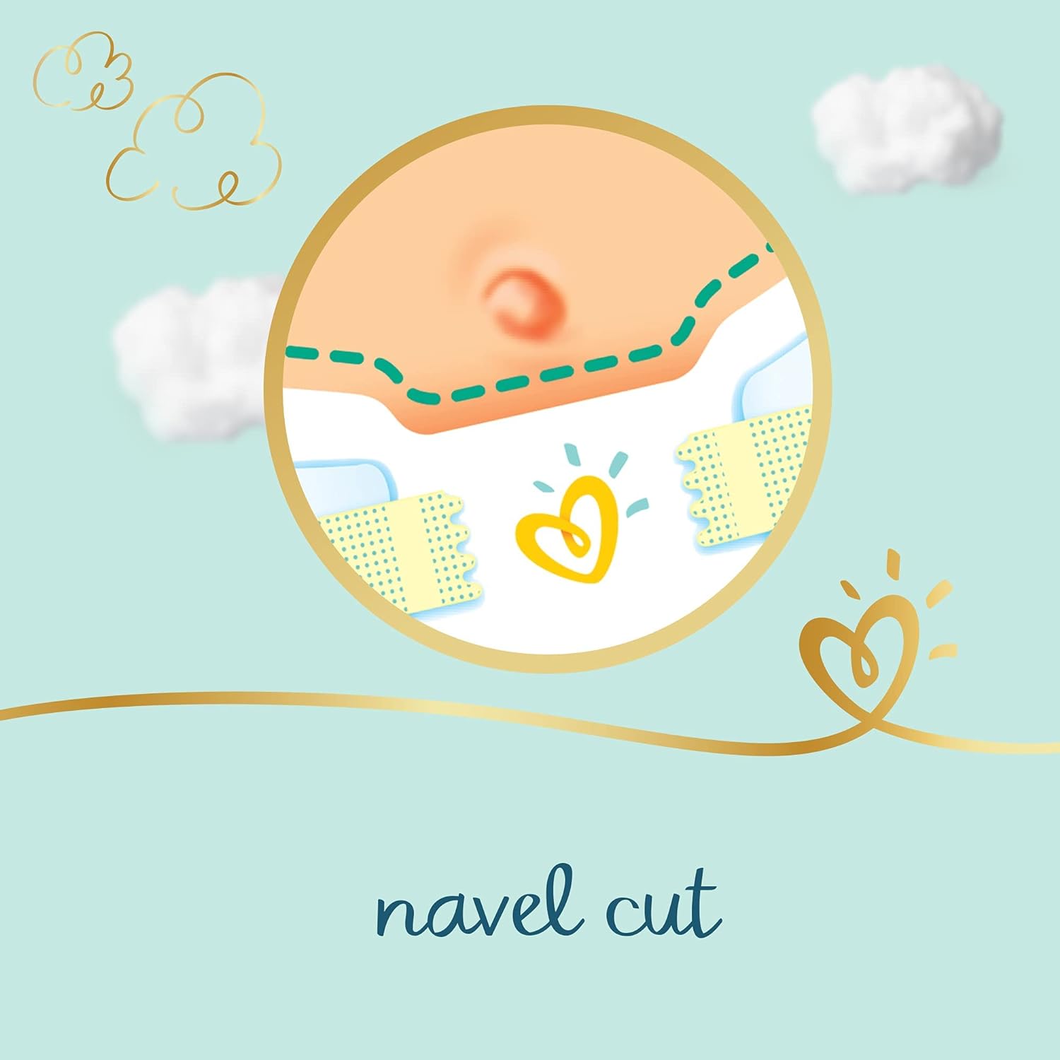 Pampers Premium Care Newborn Taped Diapers, Size 2, 3-8kg, Unique Softest Absorption for Ultimate Skin Protection, 136 Count - Laadlee