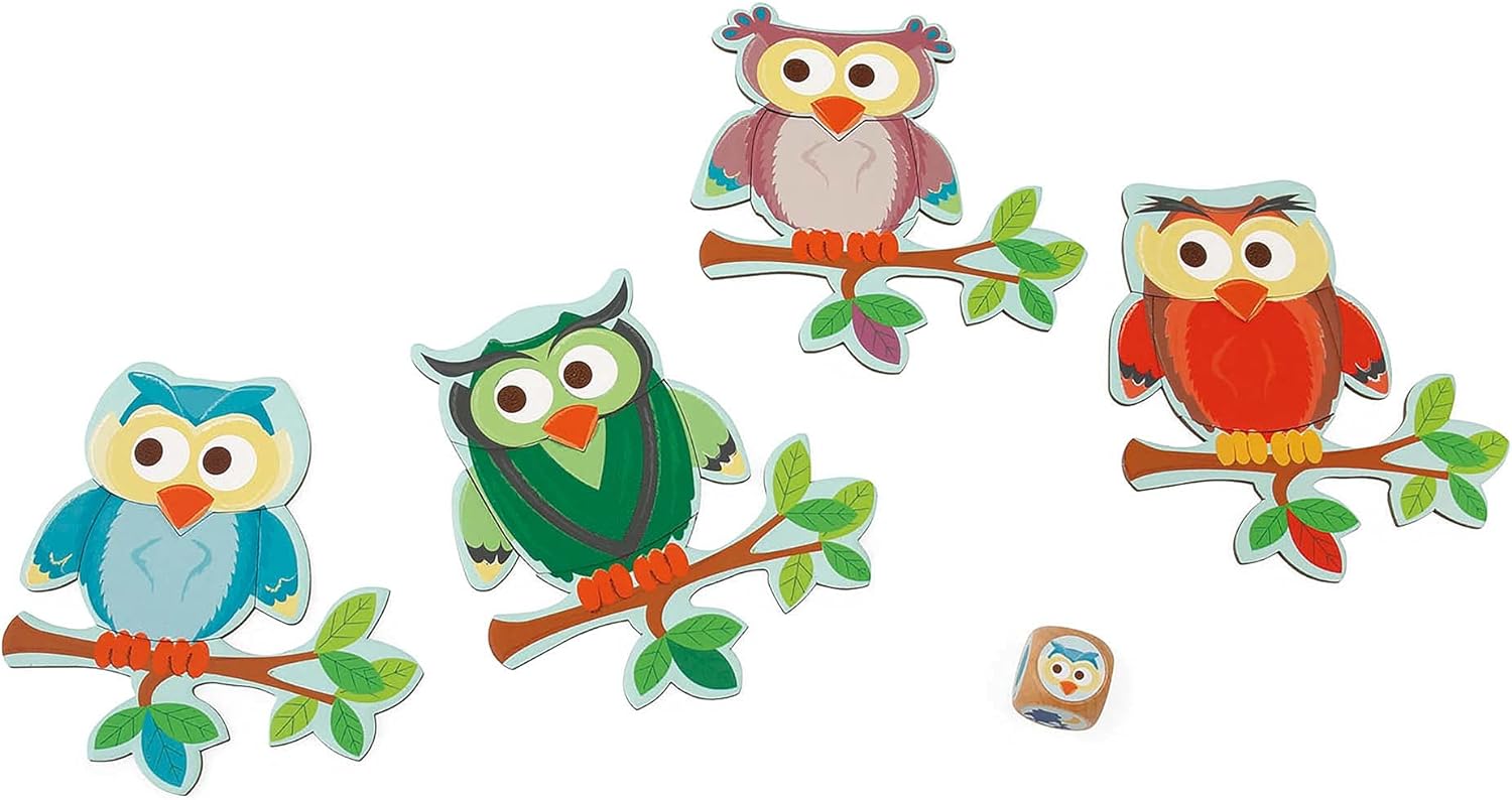 Scratch Europe Owl Puzzling Game - Laadlee