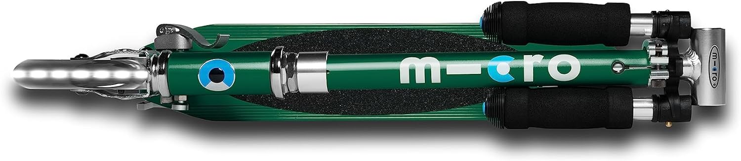 Micro Sprite Forest Scooter with LED Wheels - Green - Laadlee