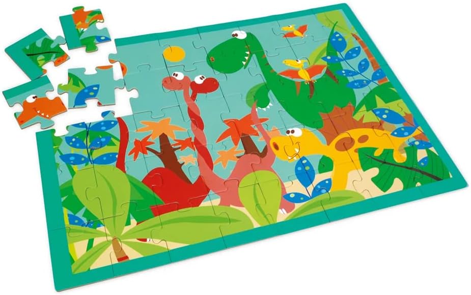 Scratch Europe Dino World 40 Pieces Puzzle - Laadlee