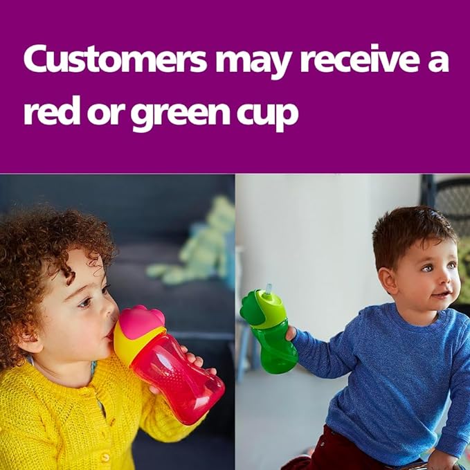 Philips Avent Bendy Straw Cup - 300ml - Assorted Color - Laadlee