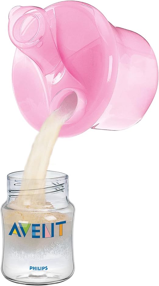 Philips Avent Milk Powder Dispenser Pink - Laadlee