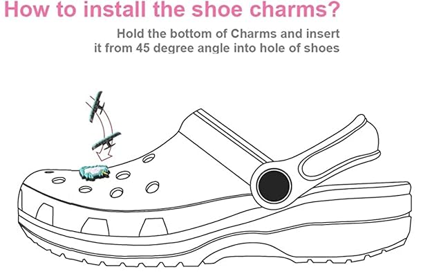 Pikkaboo Crocs Charms - Unicorn - Laadlee