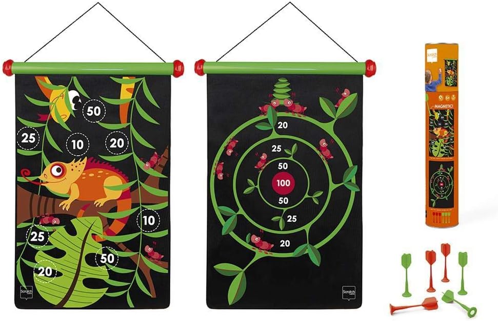 Scratch Europe Magnetic Darts - Jungle - Laadlee