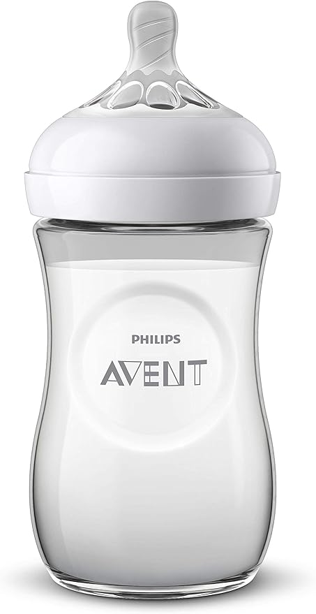 Philips Avent Natural Baby Feeding Bottle Flamingo 260ml - Laadlee