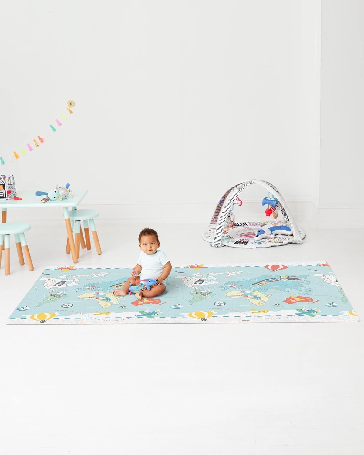 Skip Hop Reversible Playmat - Little Travelers - Laadlee