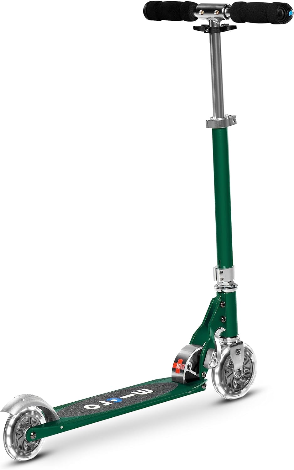 Micro Sprite Forest Scooter with LED Wheels - Green - Laadlee