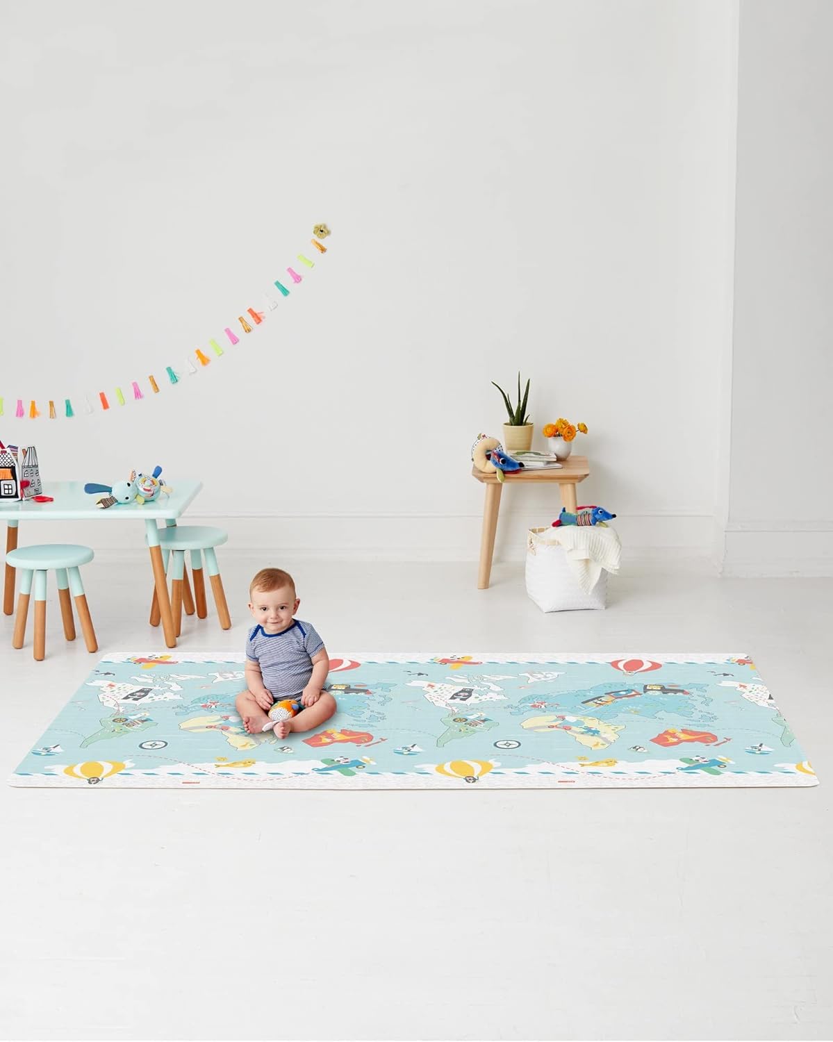 Skip Hop Reversible Playmat - Little Travelers - Laadlee