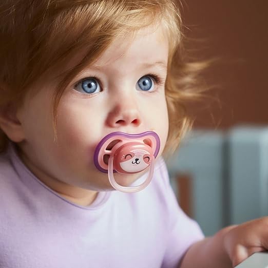 Philips Avent Freeflow Silicone Ultra Air Soother 18M+ (Pack of 2) - Laadlee