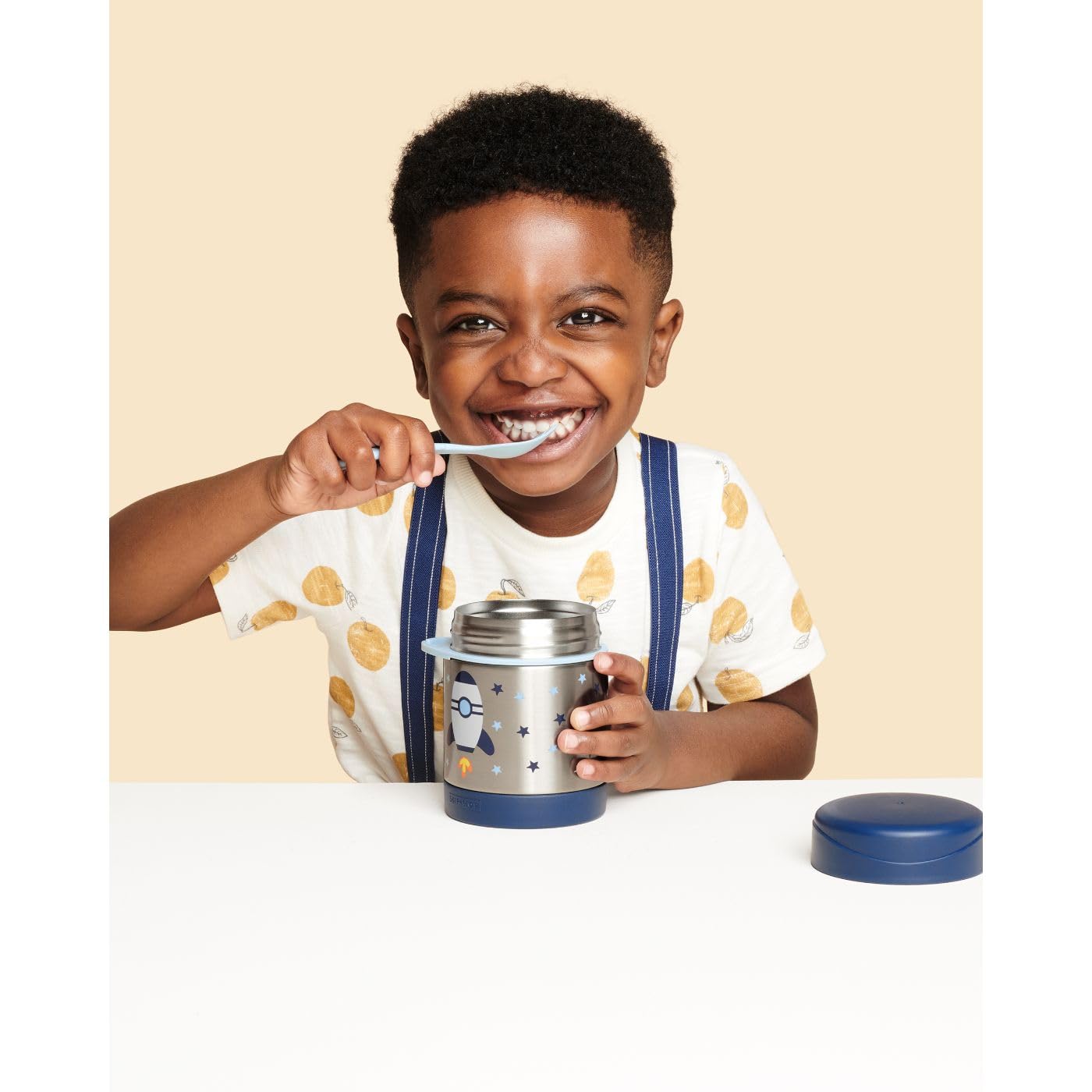 Skip Hop Spark Style Food Jar - Rocket - Laadlee