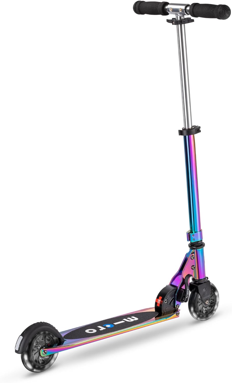 Micro Sprite Scooter with LED Wheels - Neochrome - Laadlee