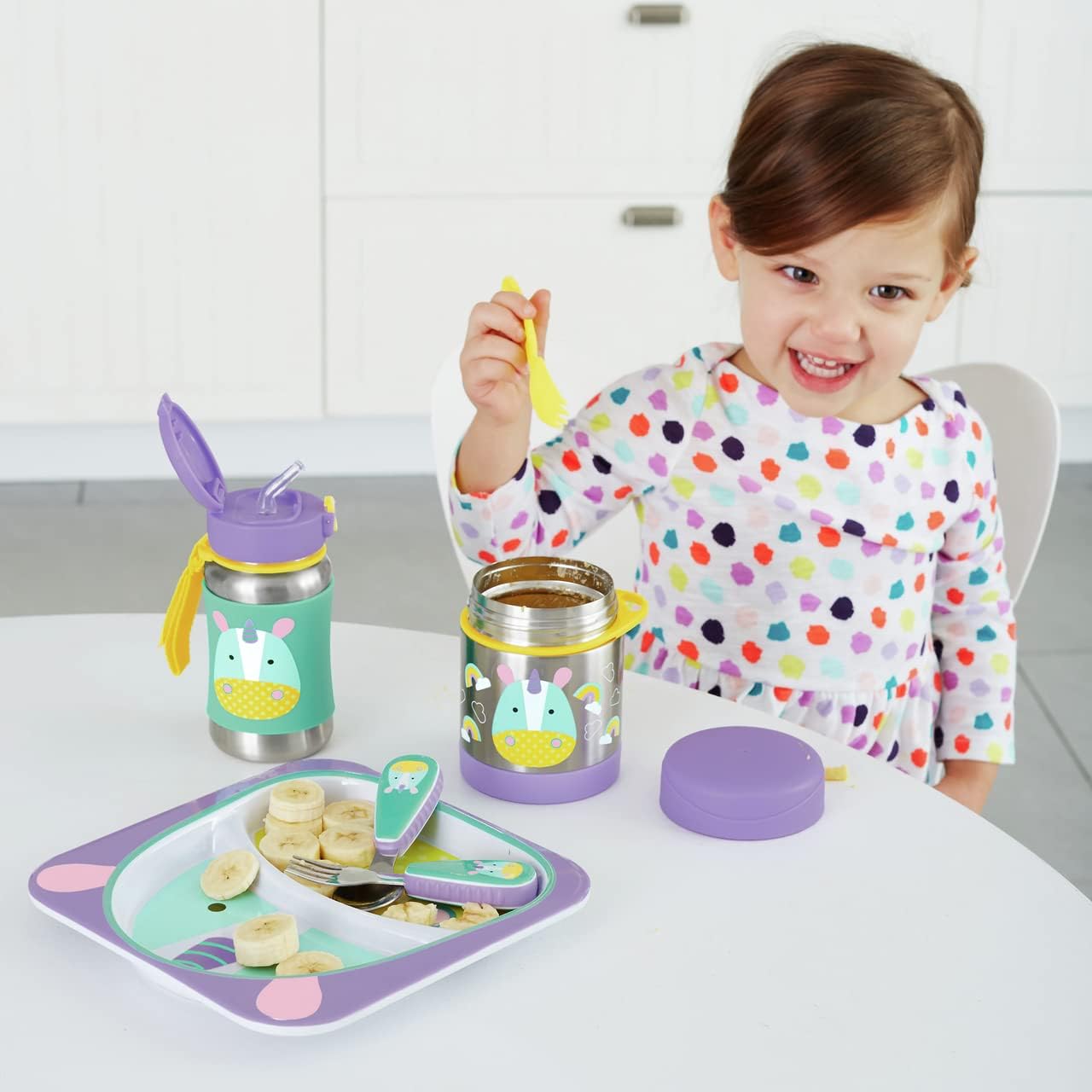 Skip Hop Zoo Food Jar - Unicorn - Laadlee