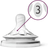 Philips Avent Natural 2.0 Teats 3 M (Pack of 2) - Laadlee