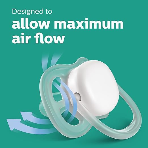 Philips Avent Ultra Air Freeflow Soother, Deco Version, (6M - 18M) Mixed - Laadlee