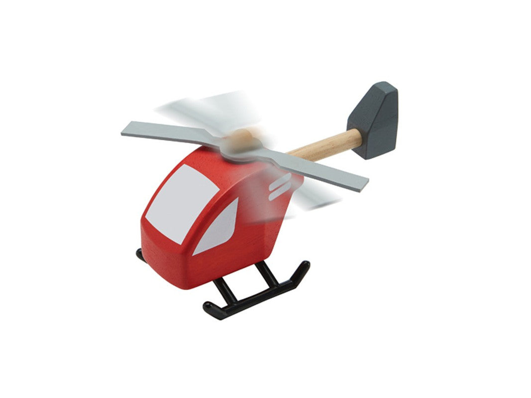 PlanToys Helicopter Red - Laadlee