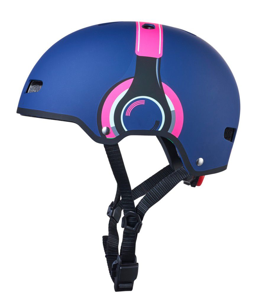 Micro Helmet Headphone - Pink - Laadlee