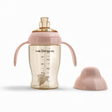 Heorshe - Dental Care Baby Sippy Cup 280ml - Pink - Laadlee