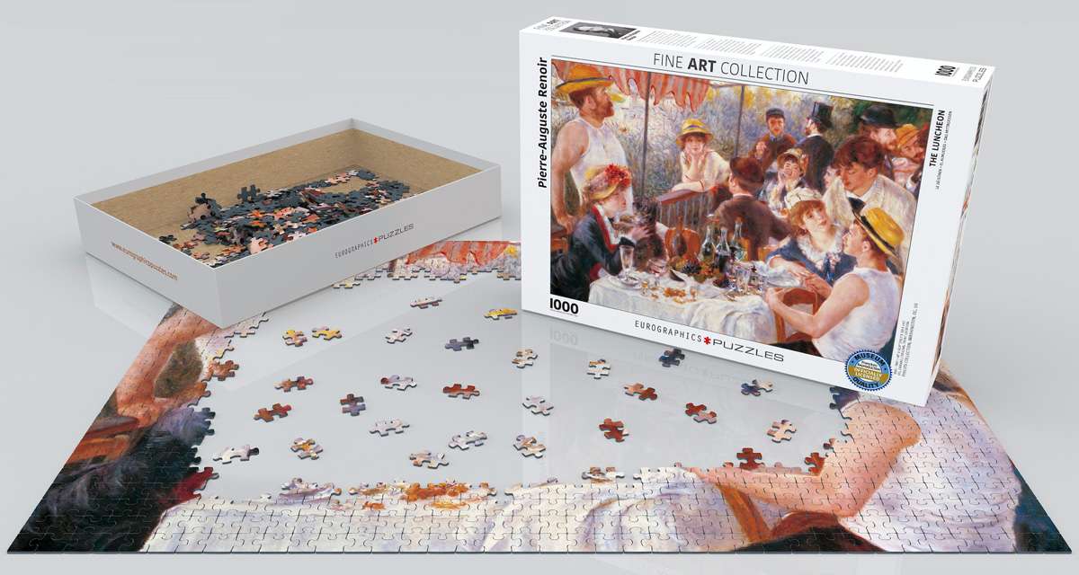 EuroGraphics The Luncheon by Pierre-Auguste Renoir 1000 Pieces Puzzle - Laadlee