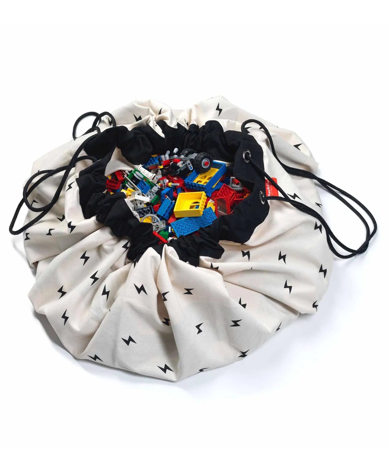 Play & Go Playmat & Storage Bag - Road Map - Laadlee