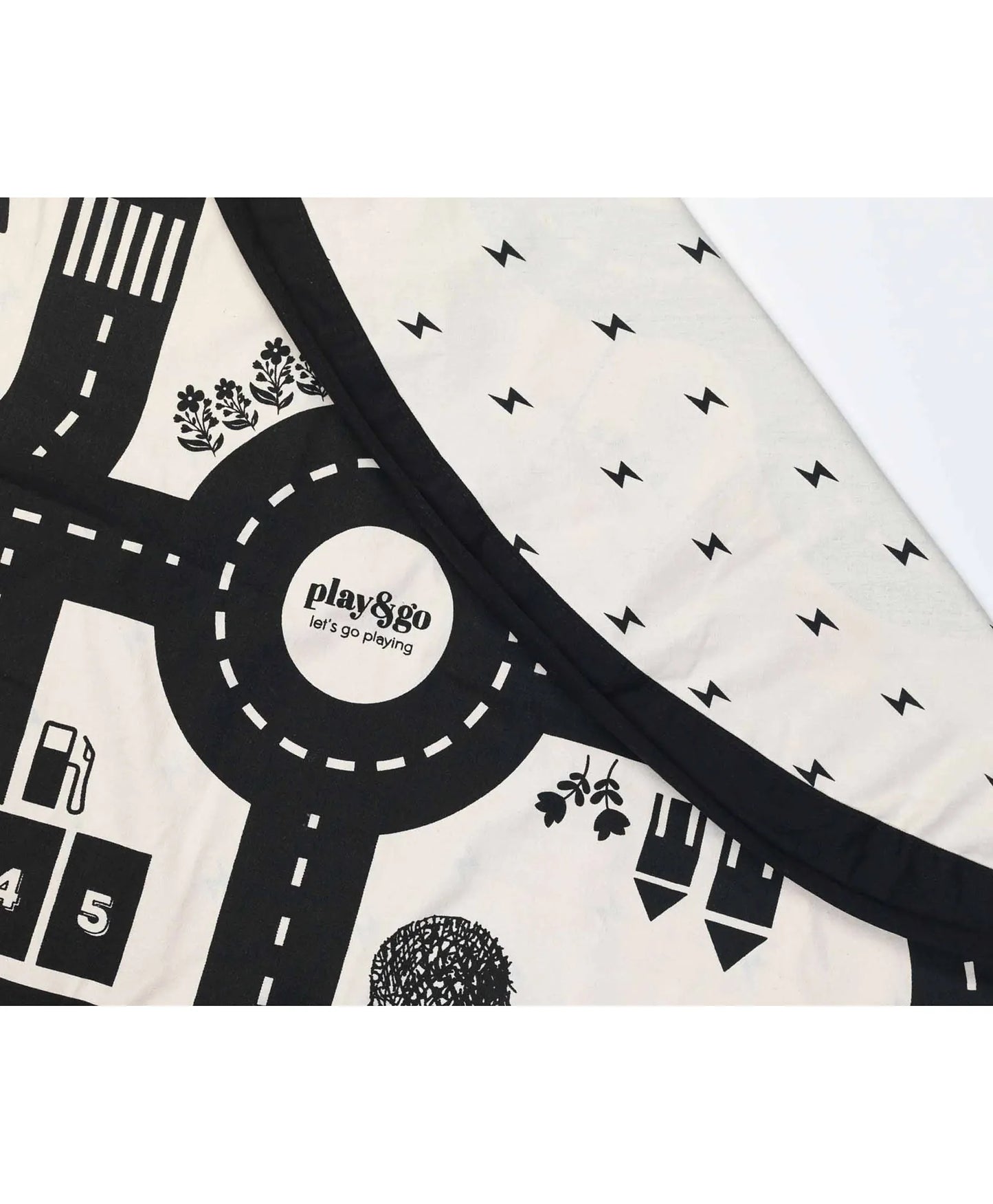 Play & Go Playmat & Storage Bag - Road Map - Laadlee