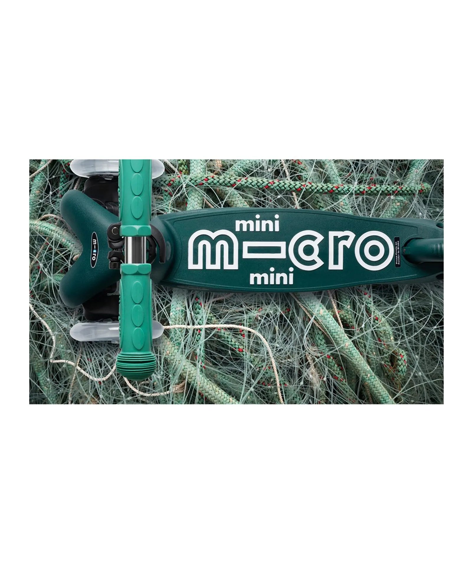 Micro Maxi Deluxe ECO Scooter - Green - Laadlee