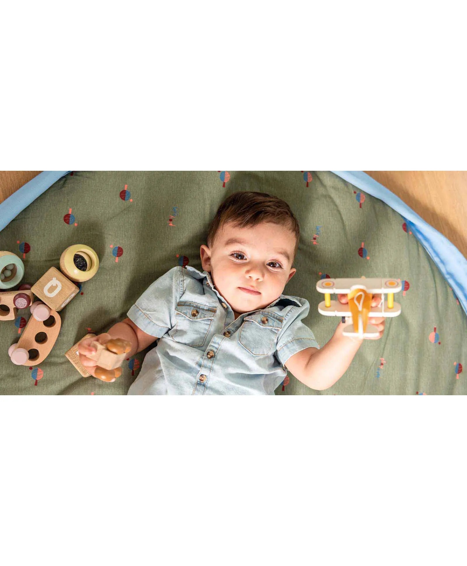 Play & Go Playmat & Storage Bag - Soft - Ping Pong - Laadlee