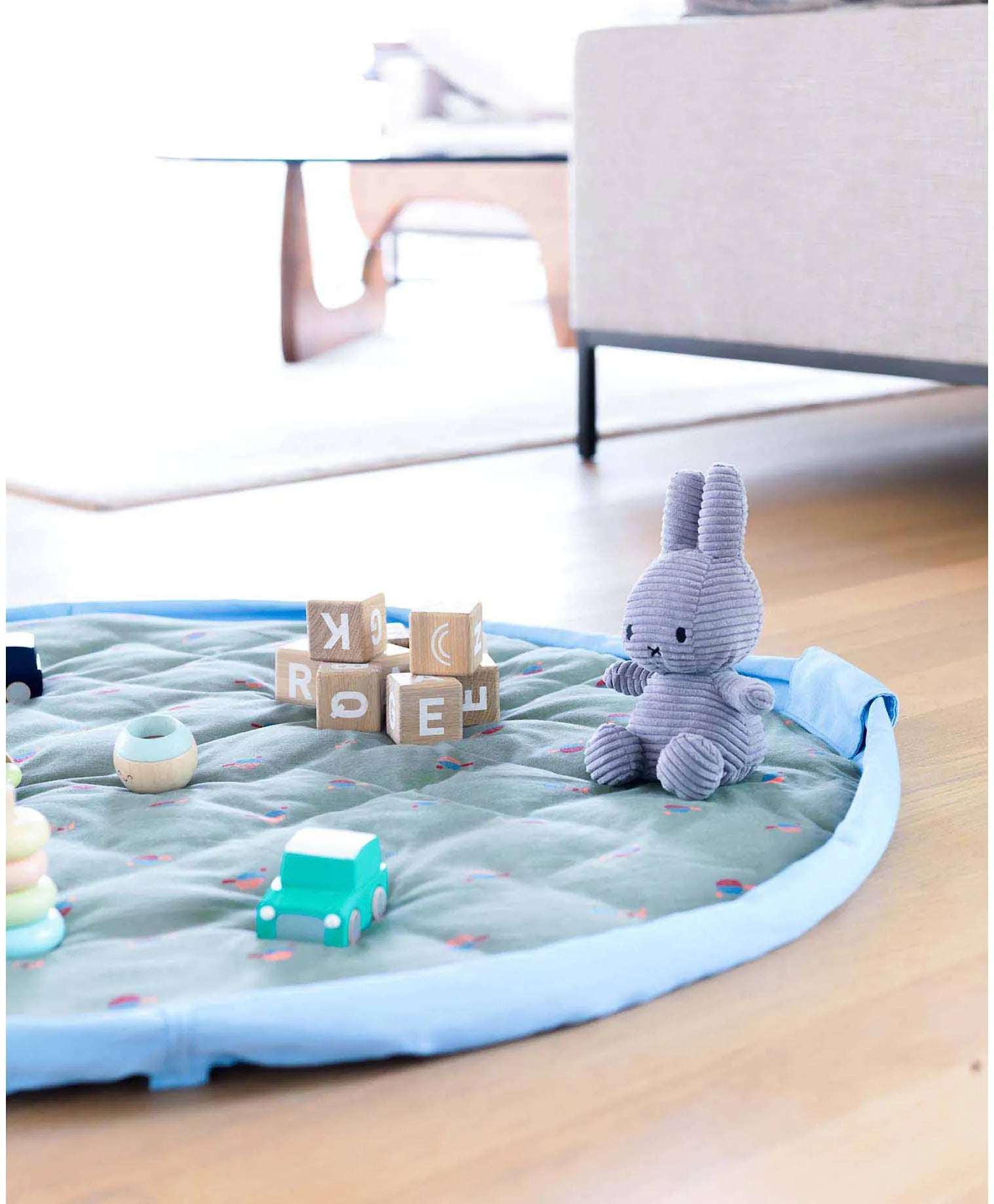 Play & Go Playmat & Storage Bag - Soft - Ping Pong - Laadlee