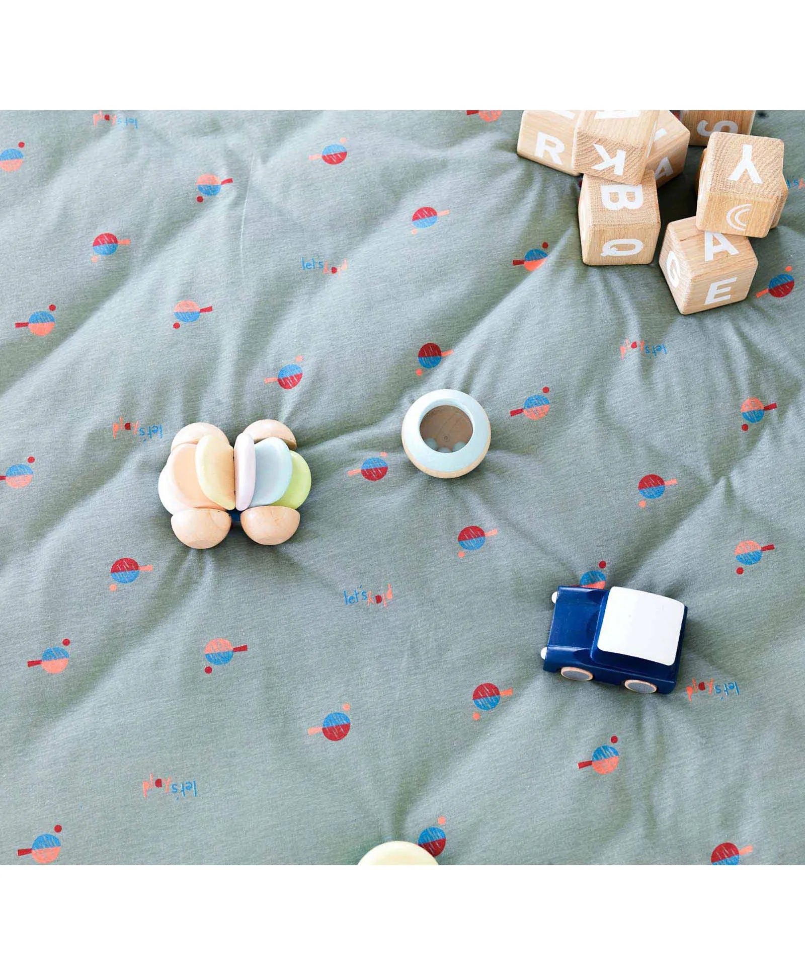 Play & Go Playmat & Storage Bag - Soft - Ping Pong - Laadlee
