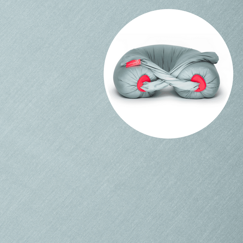 bbhugme - Pregnancy Pillow Cover - Eucalyptus - Laadlee