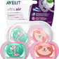 Philips Avent Freeflow Silicone Ultra Air Soother 18M+ (Pack of 2) - Laadlee