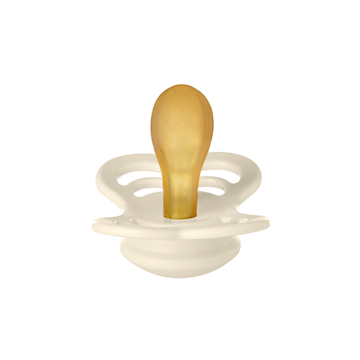 BIBS Supreme 2 Pack Silicone S1 - Ivory / Sage - Laadlee