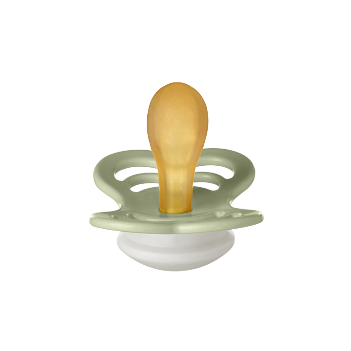 BIBS Supreme 2 Pack Silicone S2 - Sage Glow / Cloud Glow - Laadlee